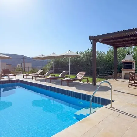 Sleeps 7 Pool Air Con Wifi Villa Líndos
